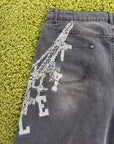 Pantaloncini Valley Dreams In Denim Grigio 36