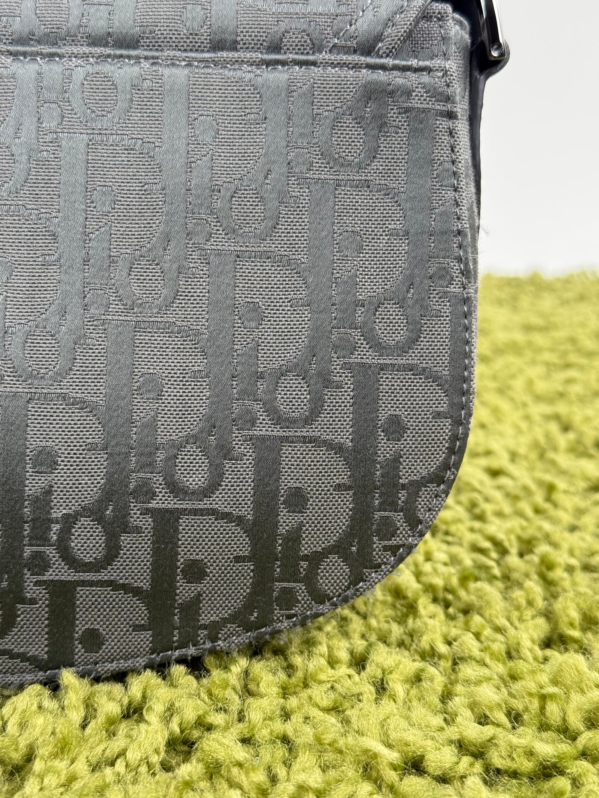Borsa a tracolla saddle Christian Dior Nero