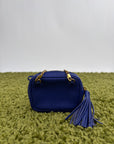 Borsa a spalla Saint Laurent Baby LoubBlu