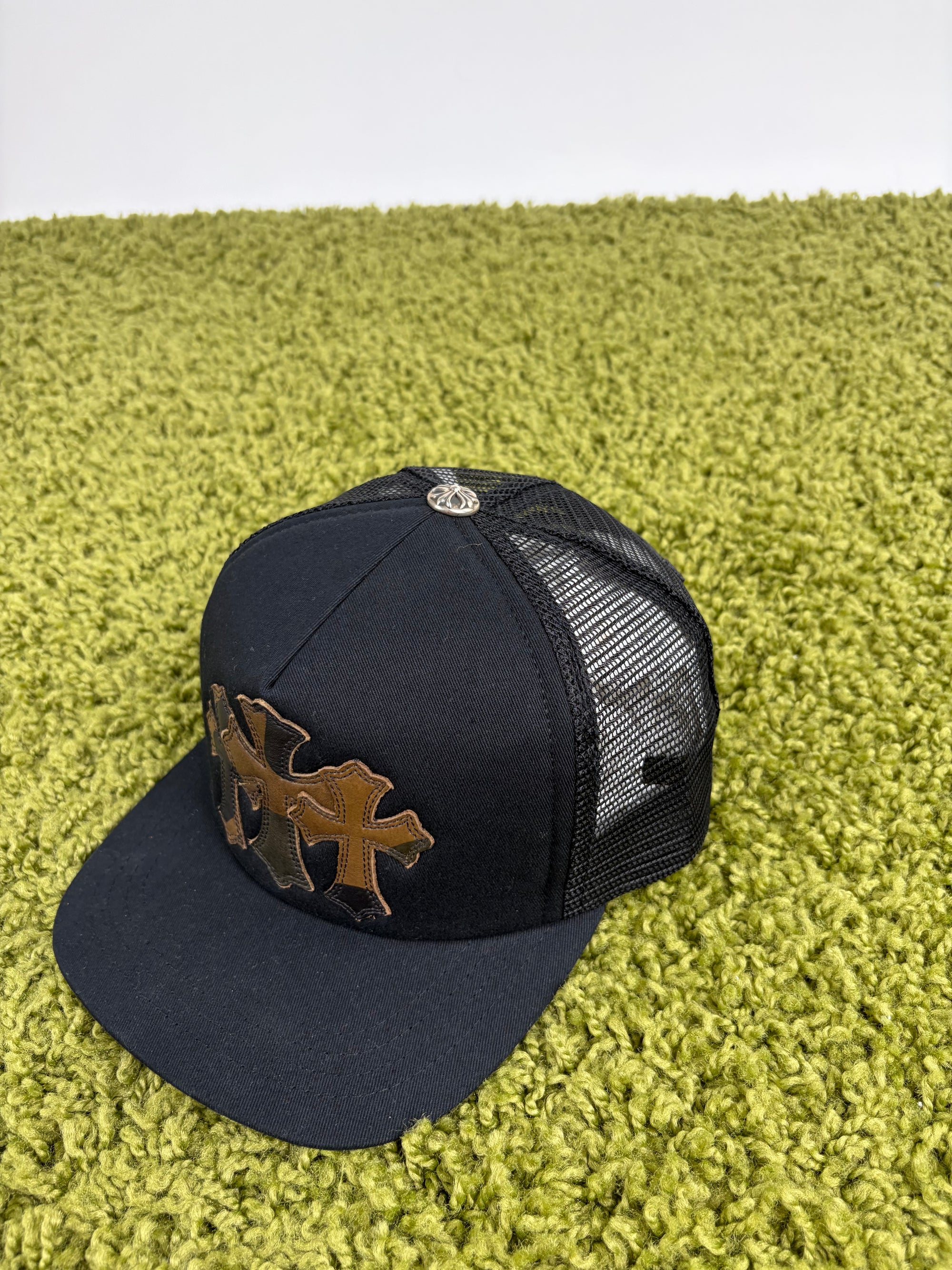 Cappello Chrome hearts Size 51-61 nero e marrone