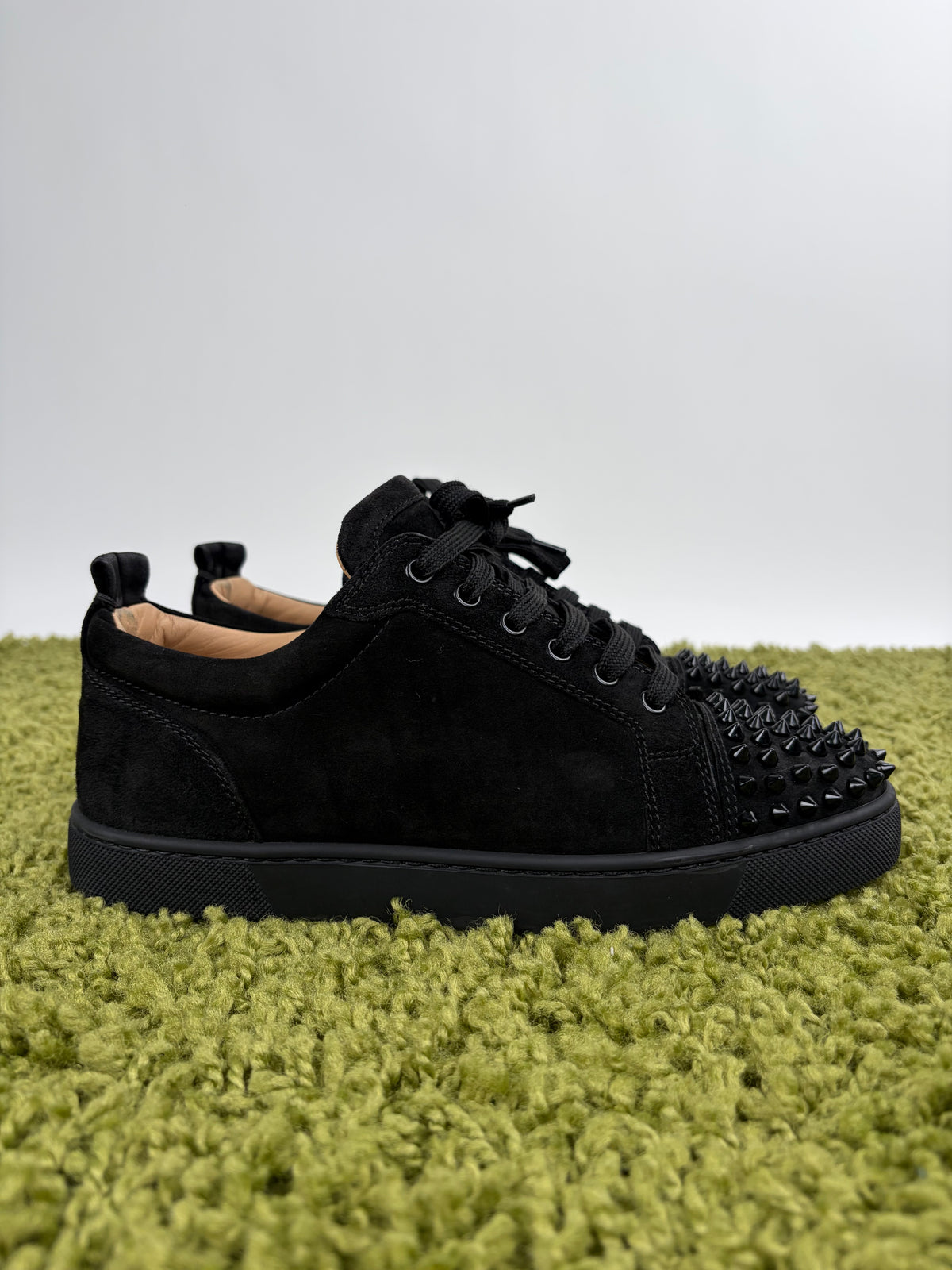 Christian Louboutin Spikes Low nera 40