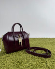 Borsa Mini Antigona Lock Bag Givenchy Bordeaux