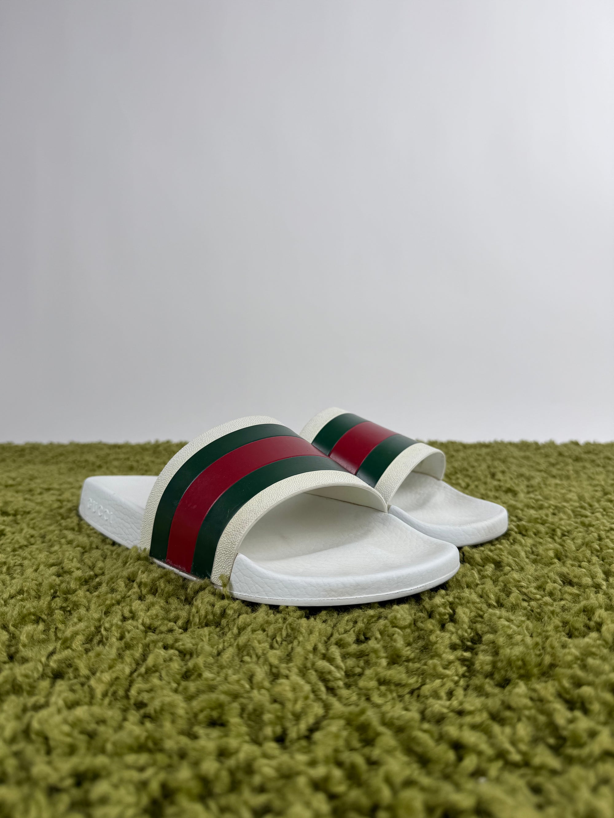 Ciabatta Pursuit Gucci Bianca 10
