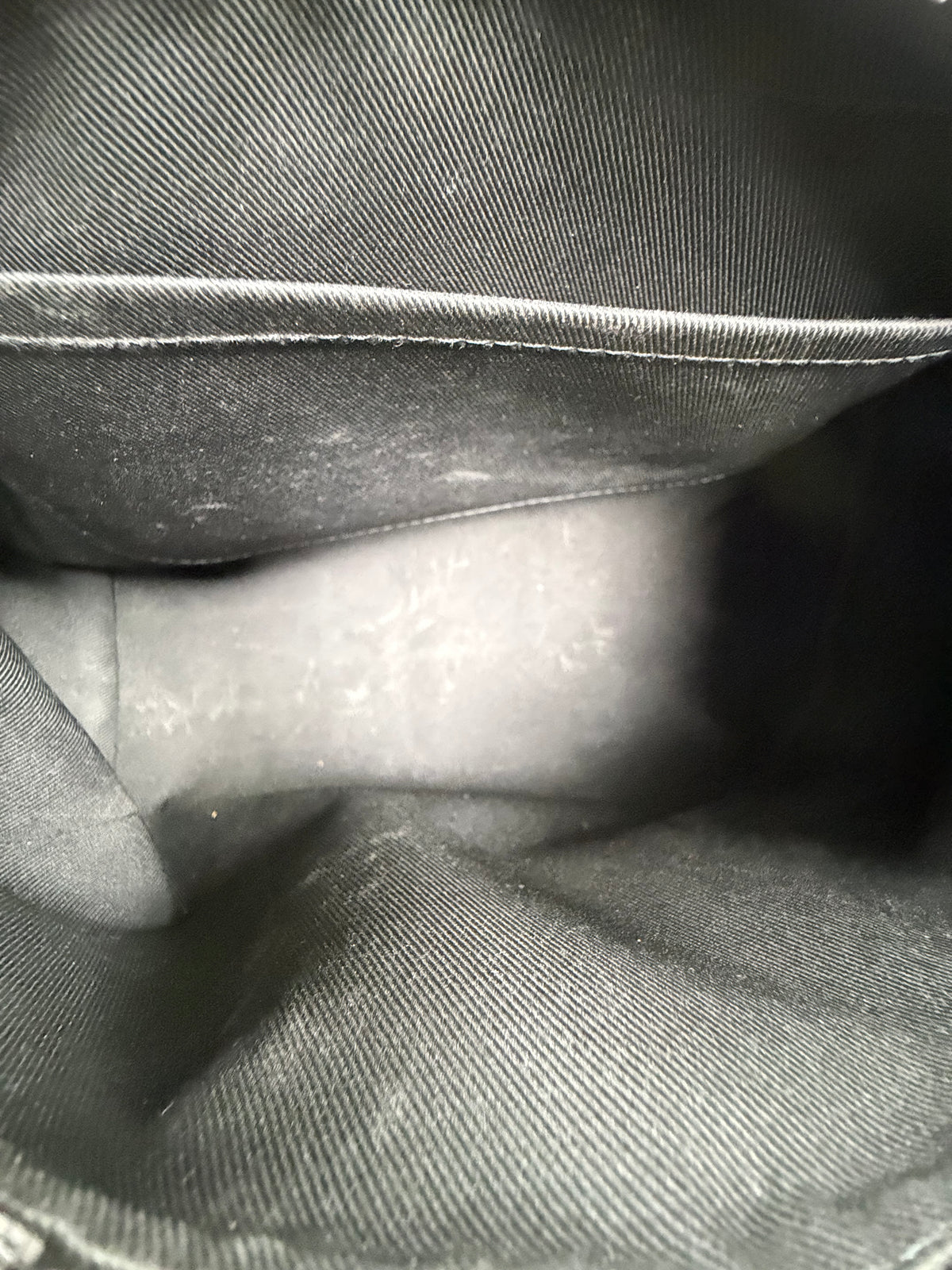 Borsa Keepall Bandoulière 25 Monogram Louis Vuitton Nero