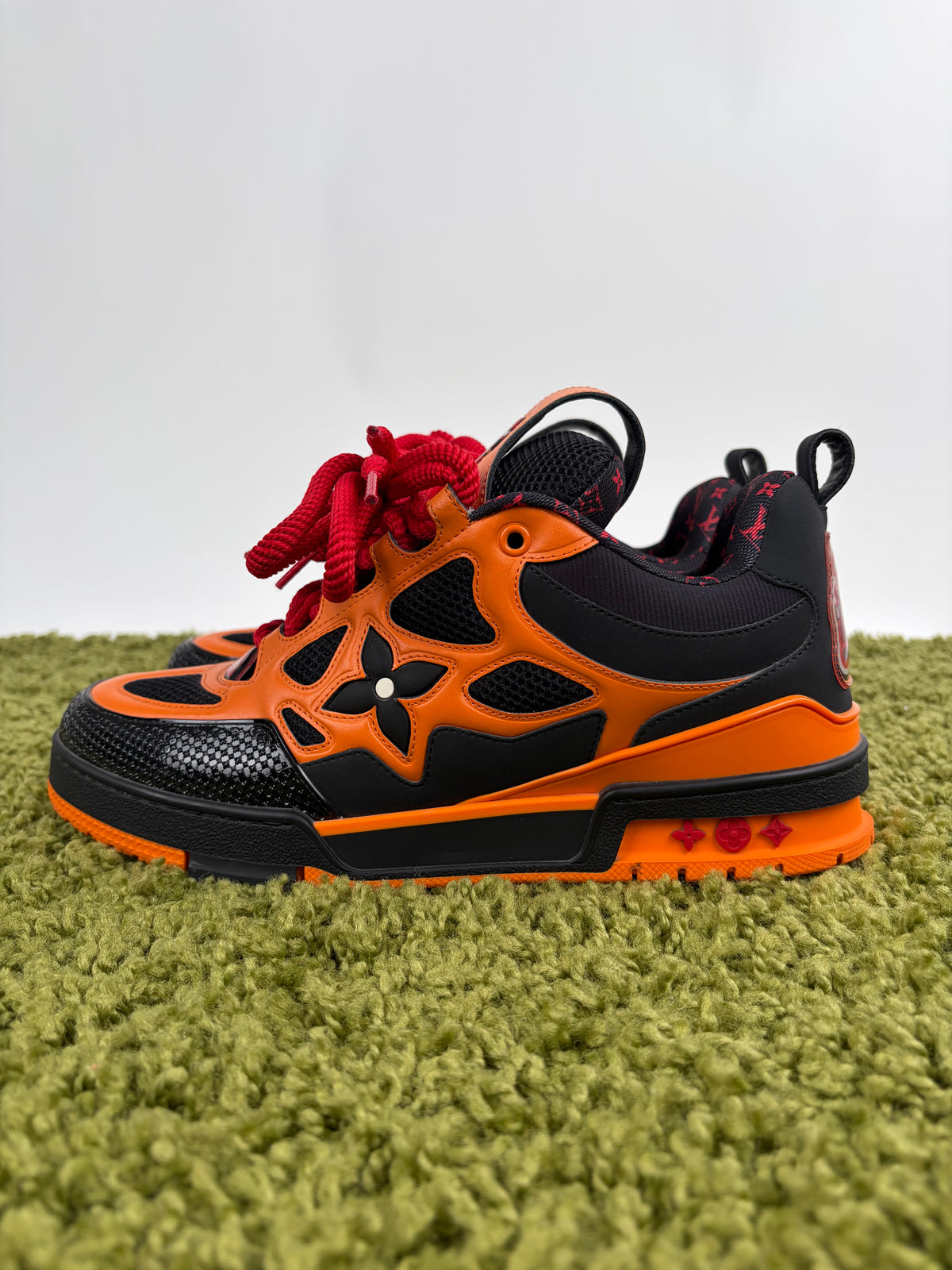 Louis Vuitton Skate Arancione 8.5