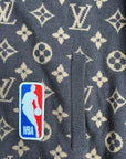 Felpa louis Vuitton X NBA Size M marrone e multicolore