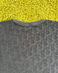 T-Shirt Christian Dior Blu Navy in jacquard oblique S