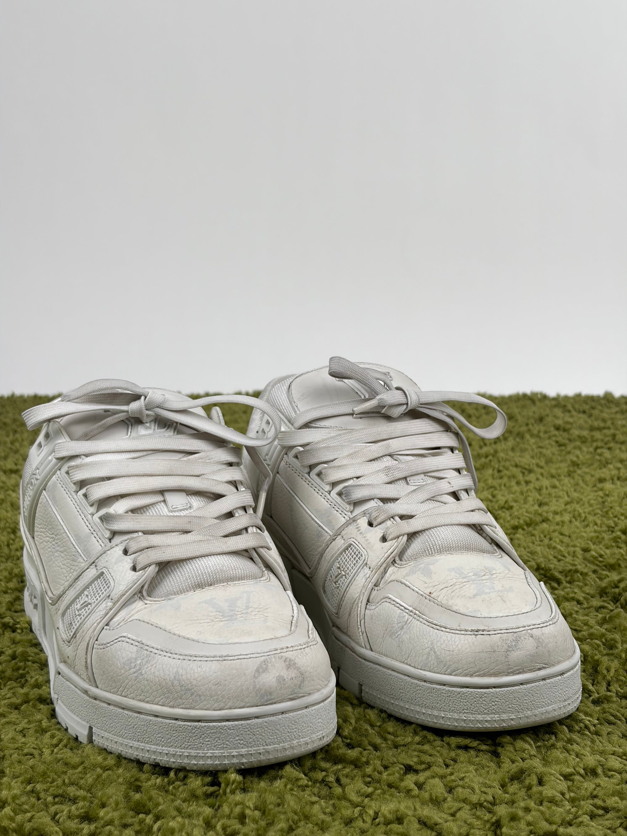 Louis vuitton trainer Size 7.5=41.5 calza 42.5 bianche