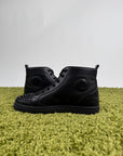 Christian Louboutin Pelle nera spike sneaker 43