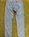 Completo Louis Vuitton X Supreme Size 50/34 blu e bianco