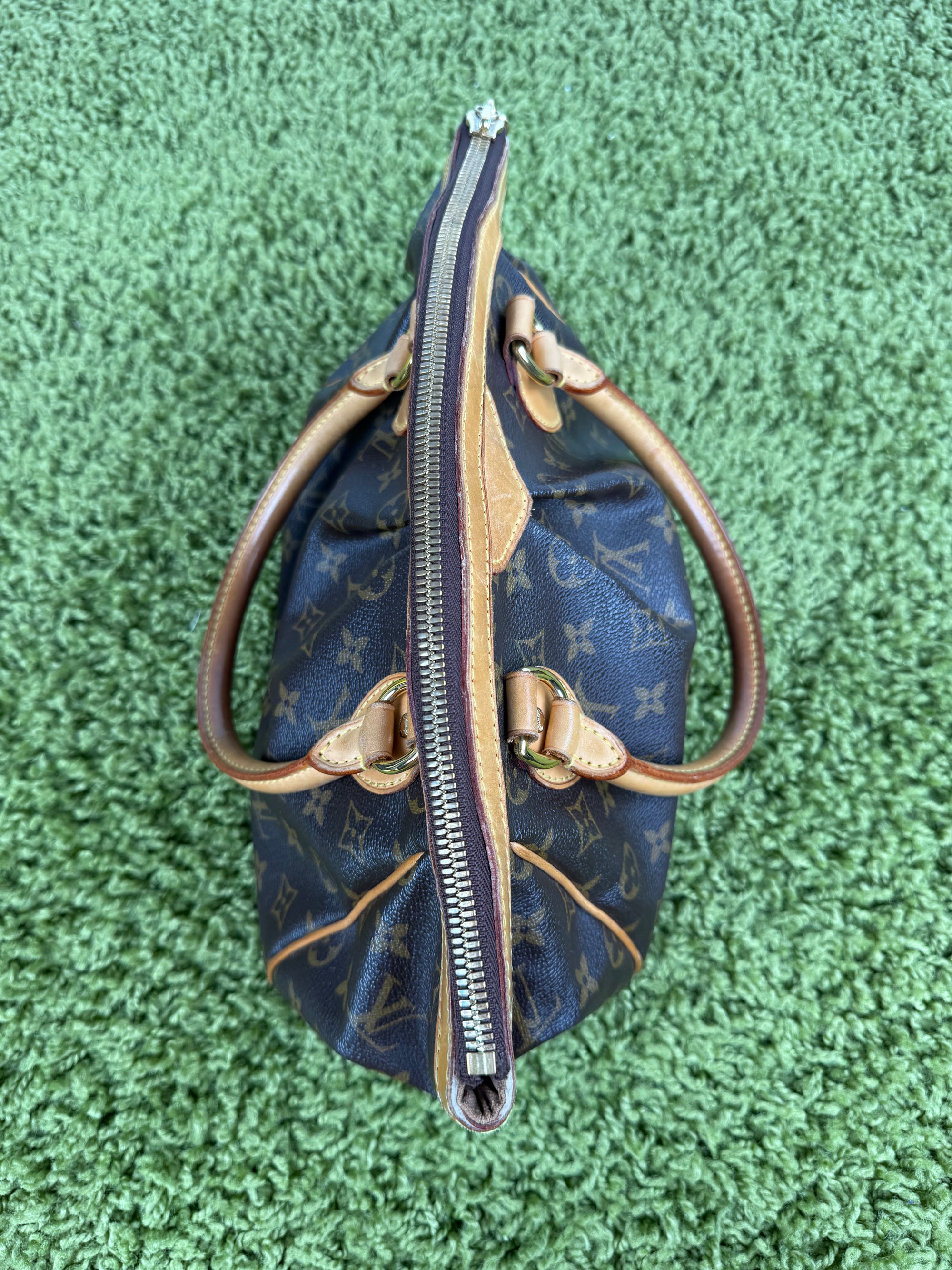 Borsa Louis Vuitton Tivoli in tela Monogram Marrone
