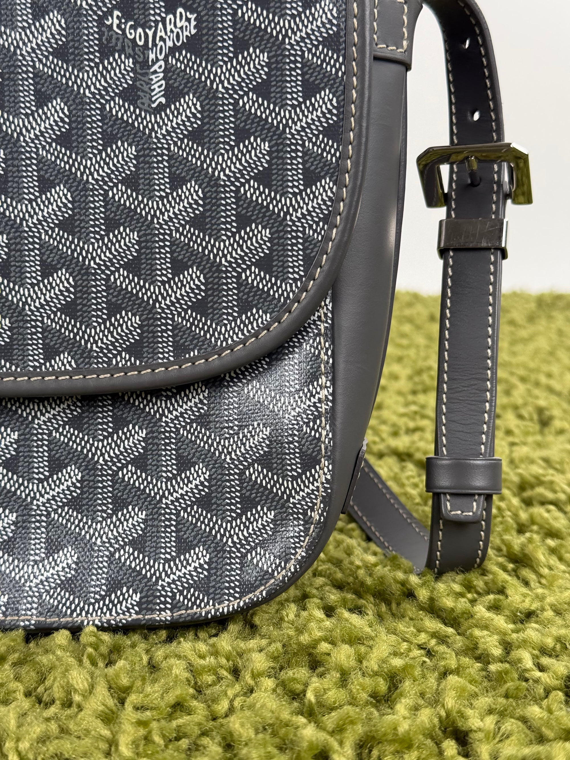 Borsa a Spalla Goyard Belvedere Grigia