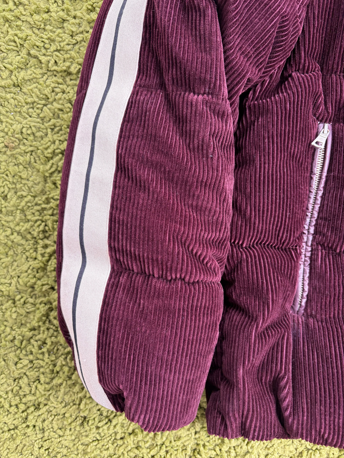 Giubbotto Moncler X Palm Angels Bordeaux 0 - Second Hand Di Fiore