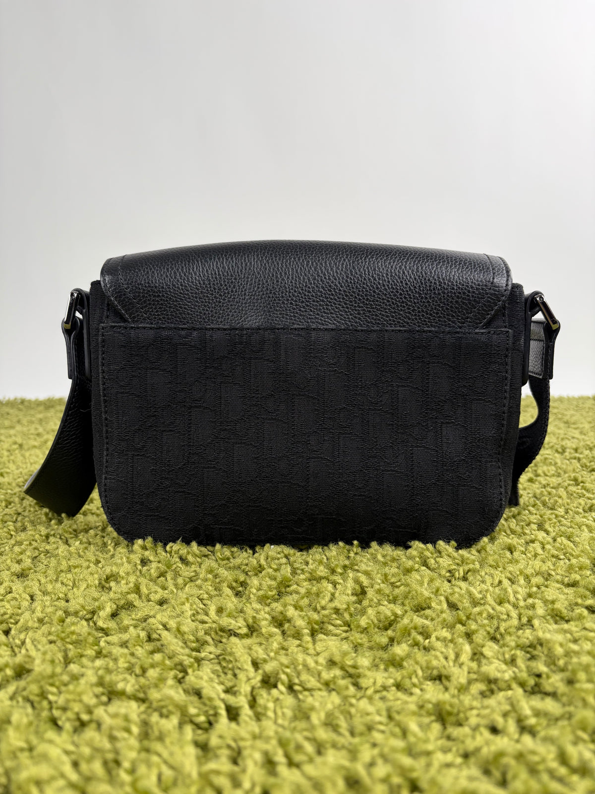 Borsa a tracolla mini saddle Christian Dior Nera