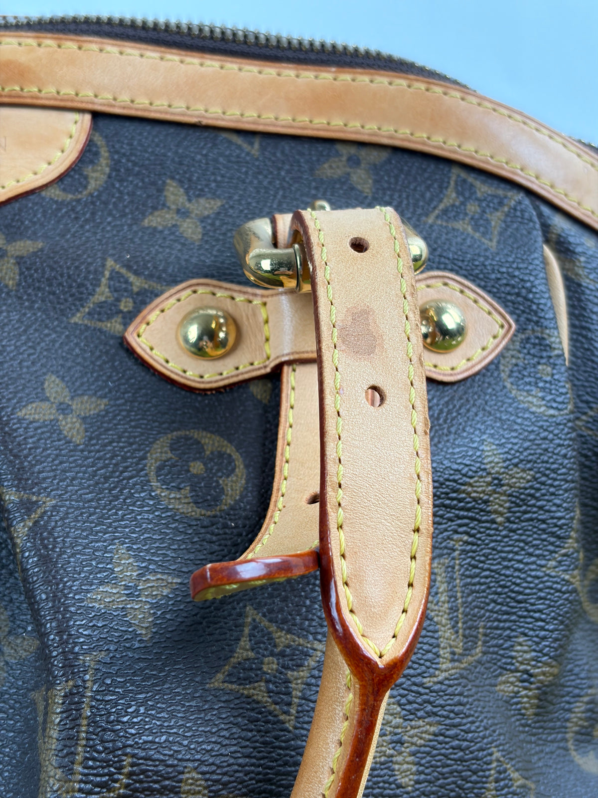 Borsa Louis Vuitton Tivoli PM Marrone