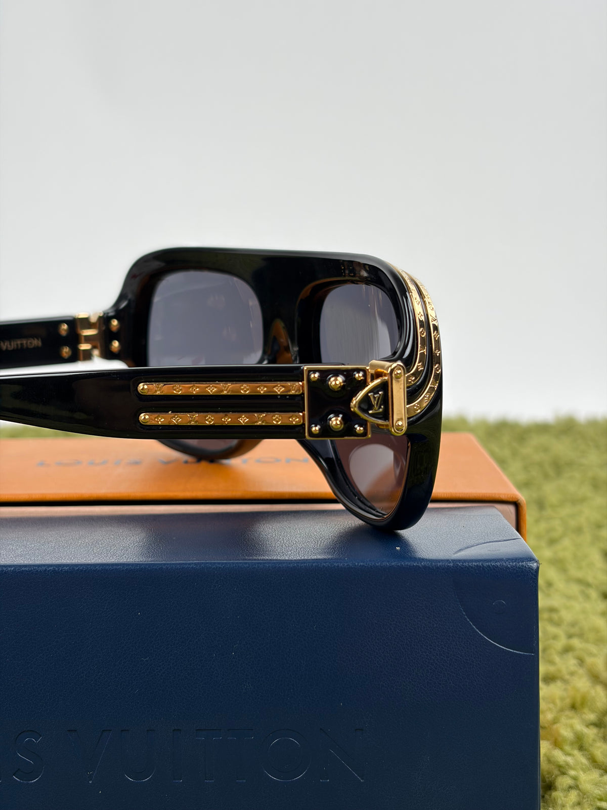 Occhiali da sole Louis Vuitton Millionaires Nero