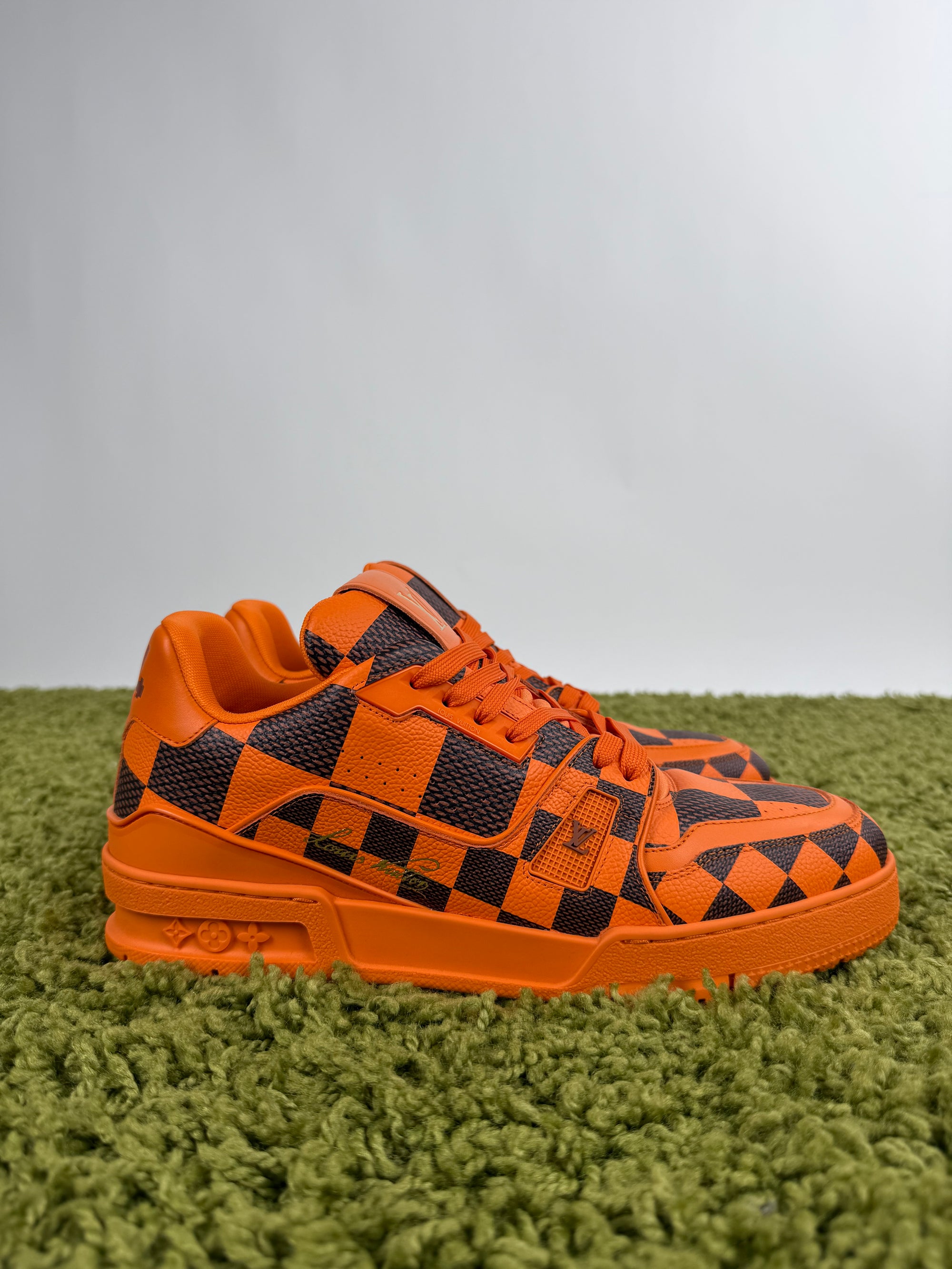 Louis Vuitton Trainer Arancione 7