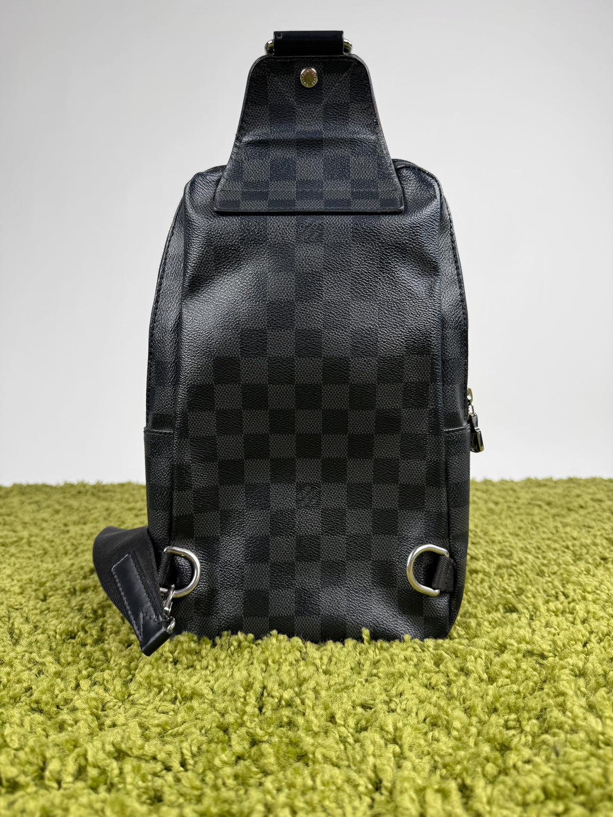 Mono spalla Louis Vuitton Avenue Sling Nero