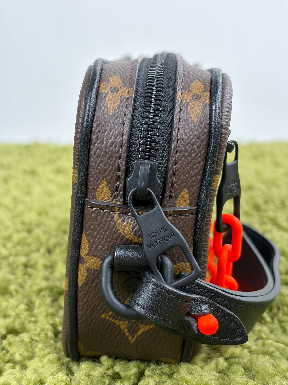 Pochette Louis Vuitton Volga Monogram SS19 Virgil Abloh marrone