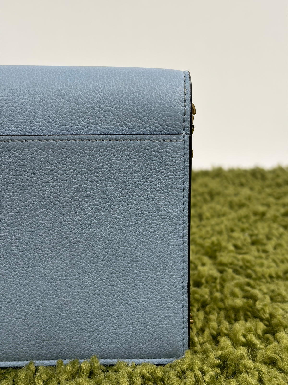 Pochette Louis Vuitton Mylockme Chain Azzurro