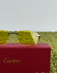 Occhiali Cartier Gialli
