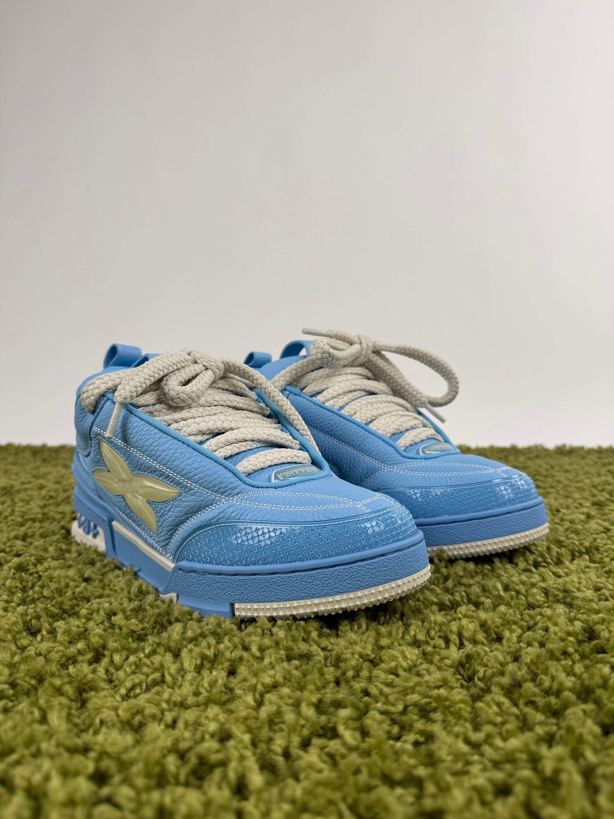 Louis Vuitton Skate azzurra 7.5