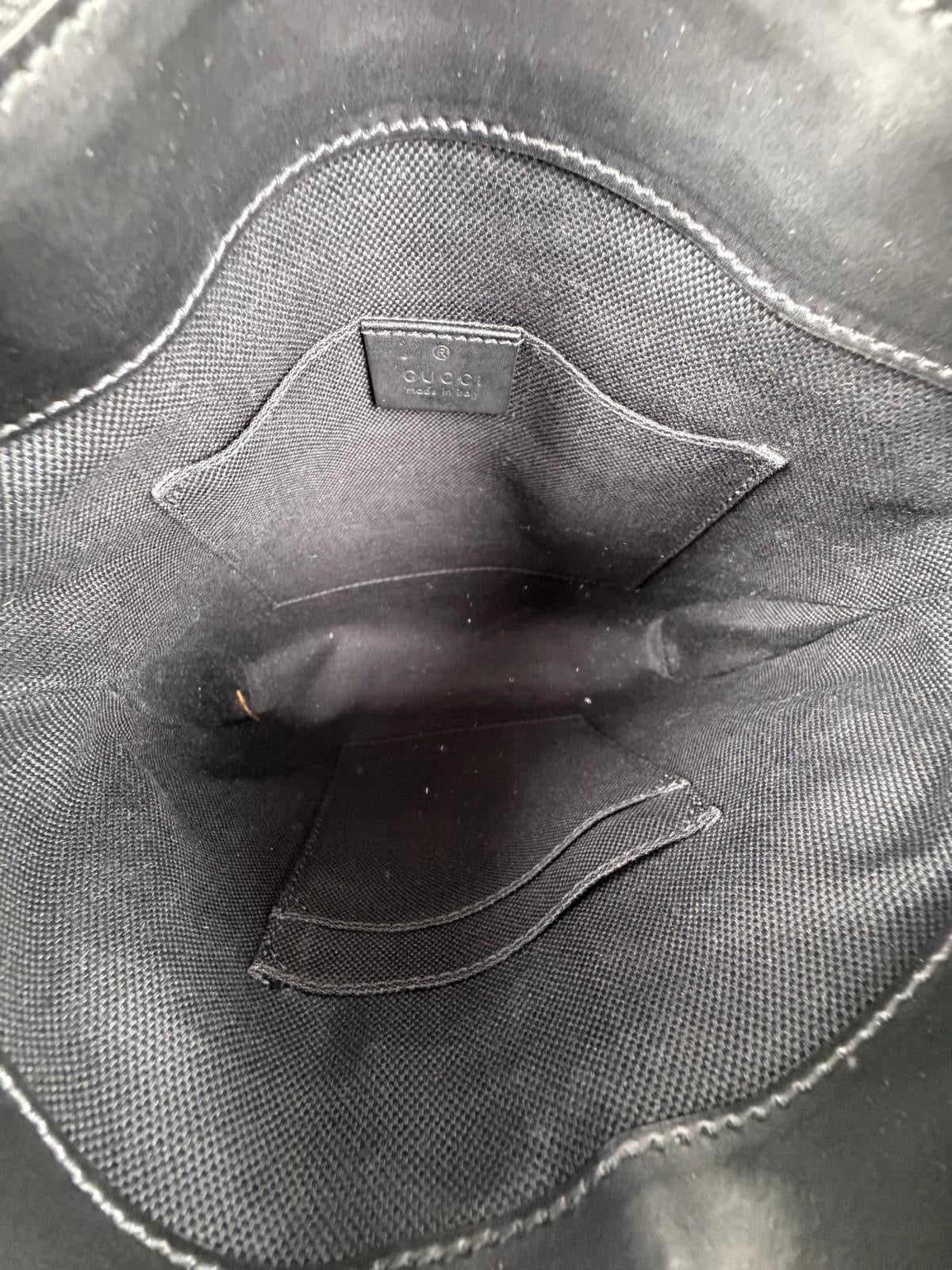 Borsa a tracolla Gucci GG Nero
