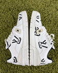 Louis vuitton trainer Size 8=42 calza 43 bianca e nera