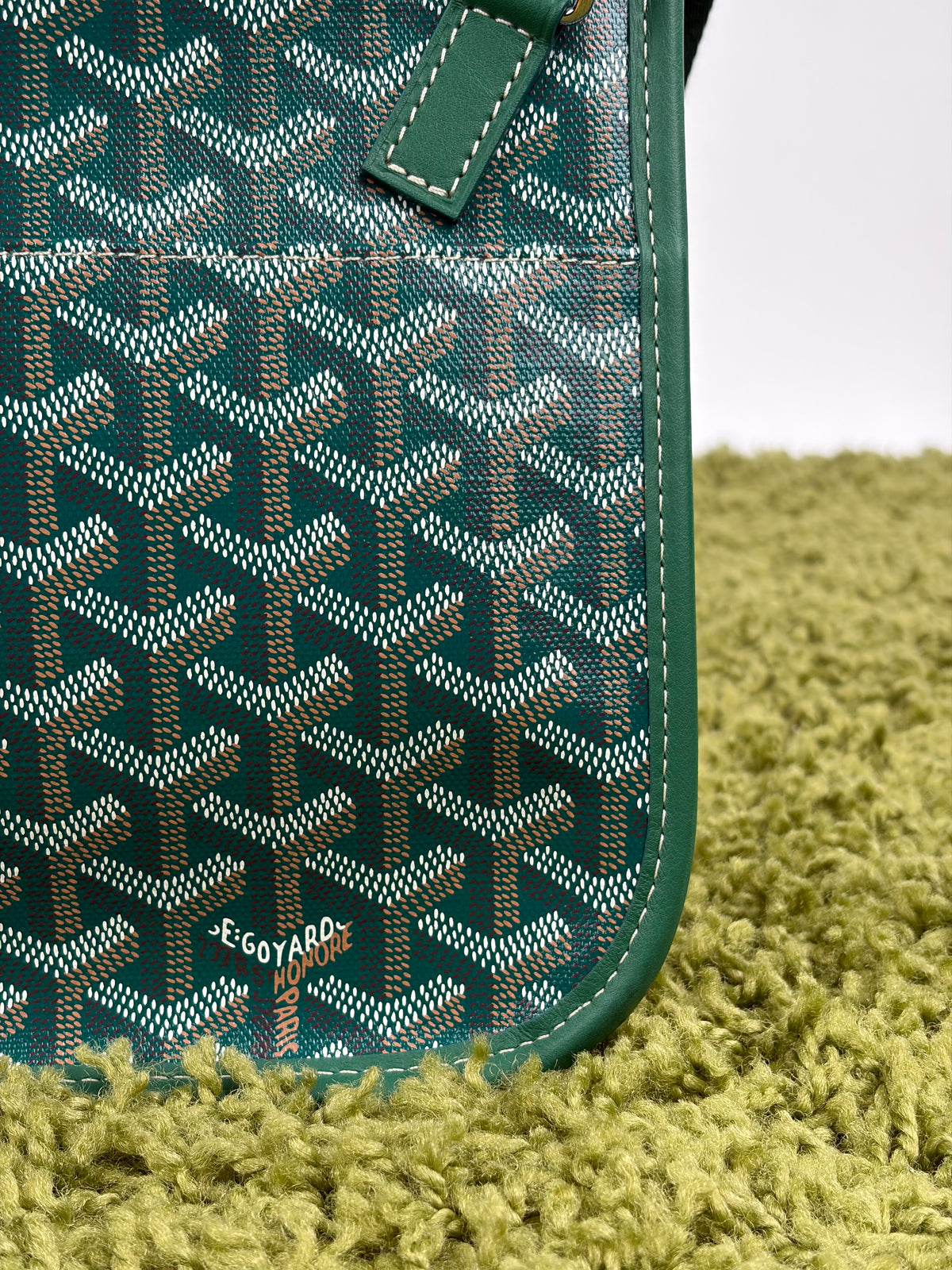 Borsa a tracolla Coursier Goyard Verde