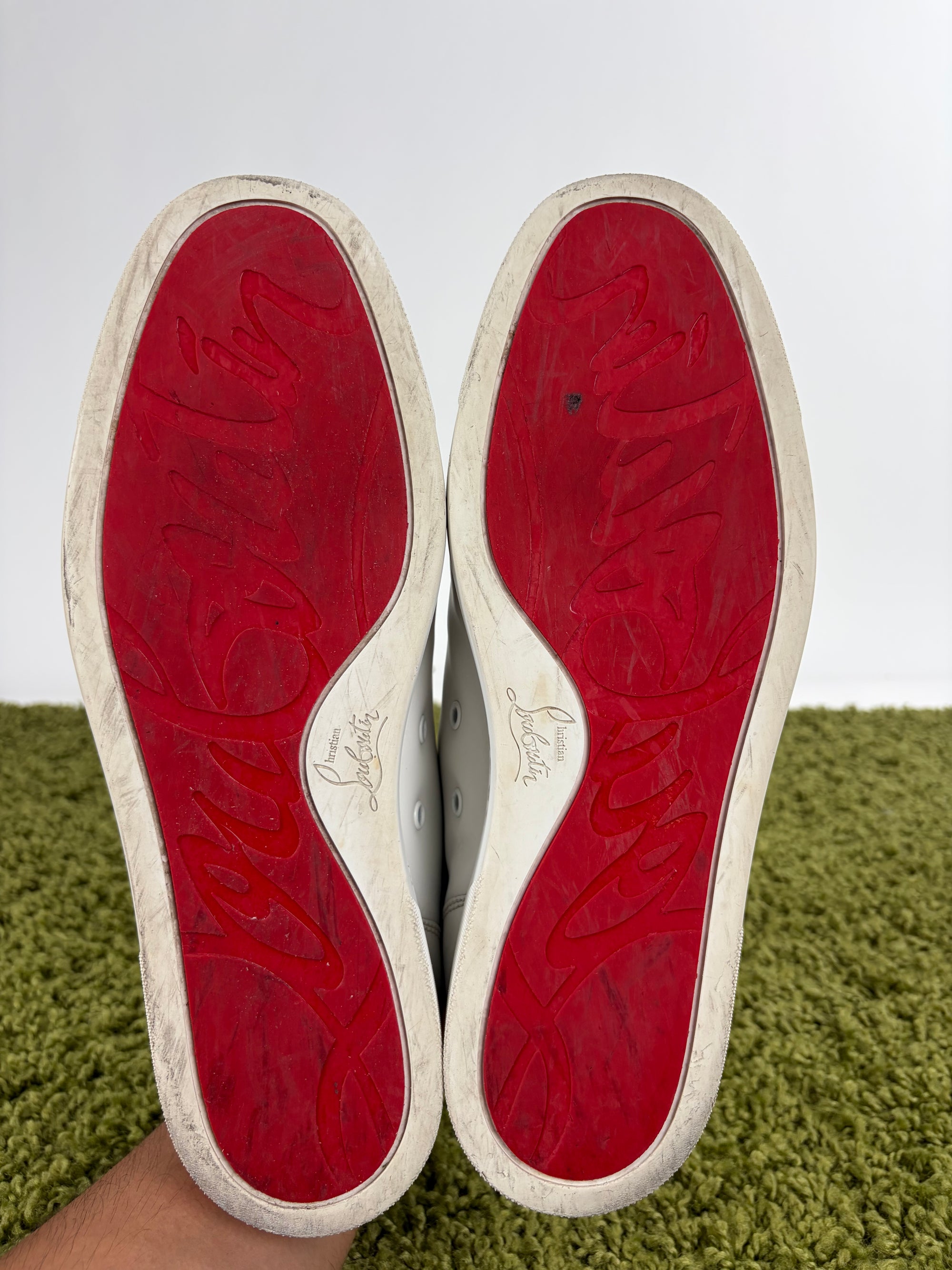 Louboutin basse Size 44.5 bianche