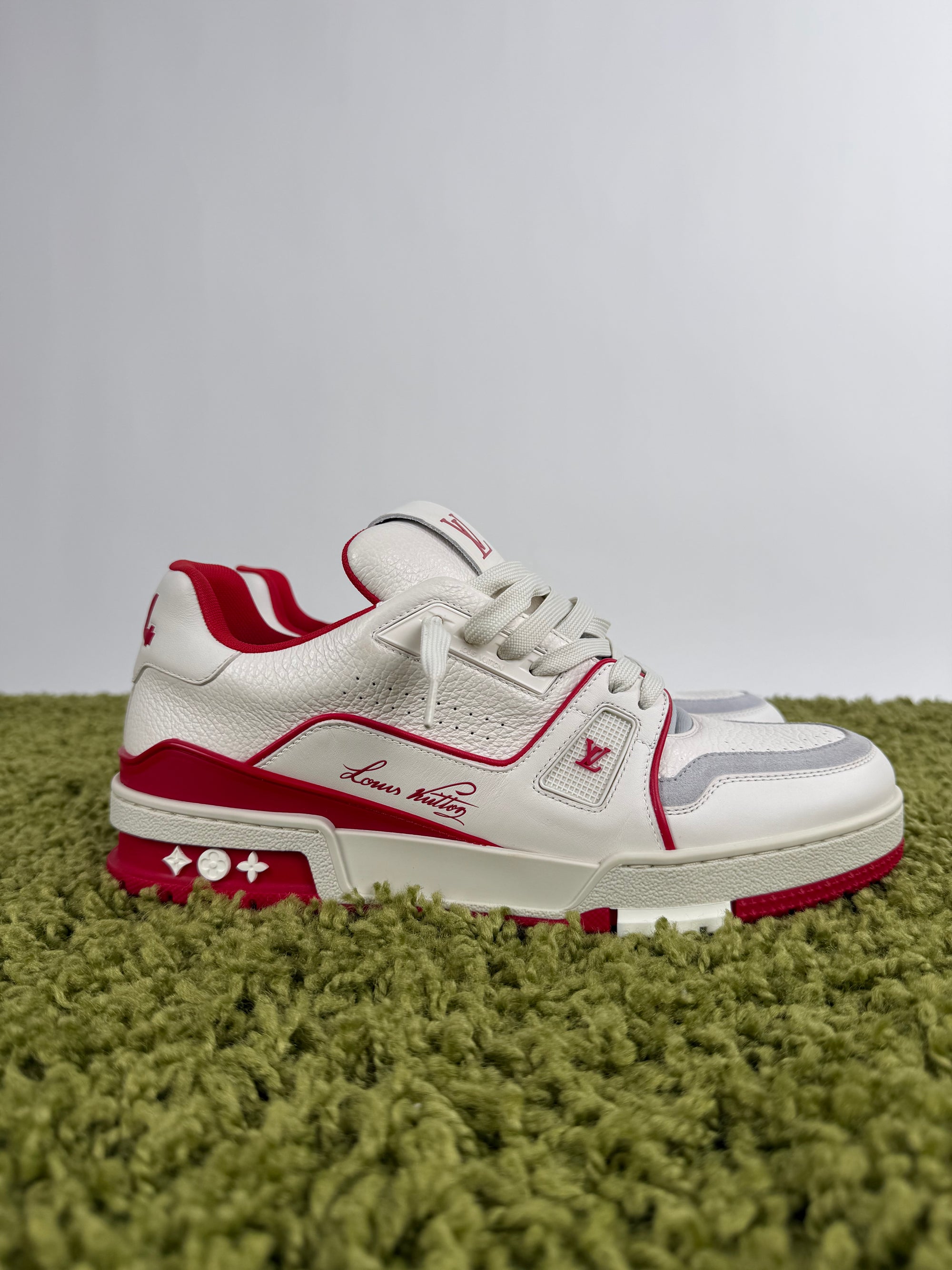 Louis Vuitton Trainer Bianca Rossa 7