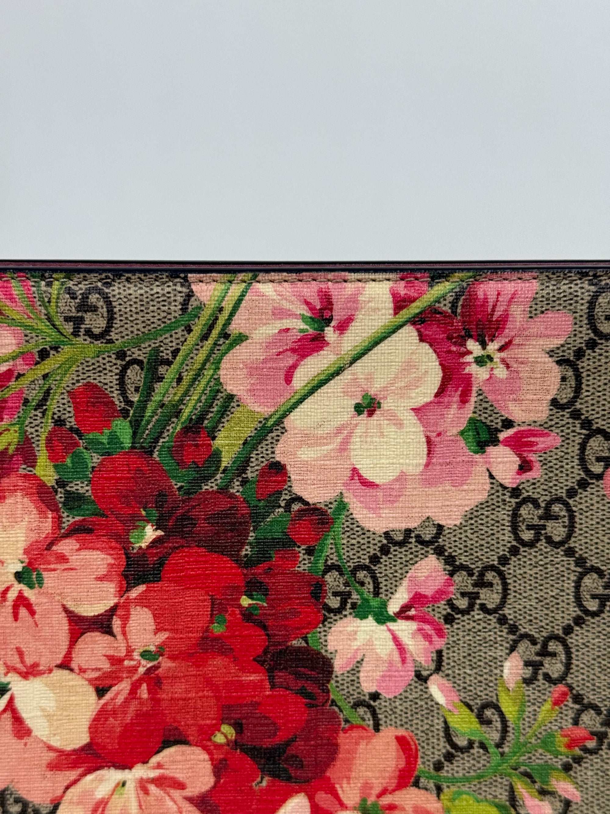 Pochette Gucci Supreme Blooms Beige Multicolor