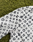 Camicia Louis Vuitton Bianco Nero 38