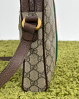Borsello Gucci beige verde e rosso