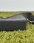 Borsa a tracolla Ophidia Gucci Monogram Verde