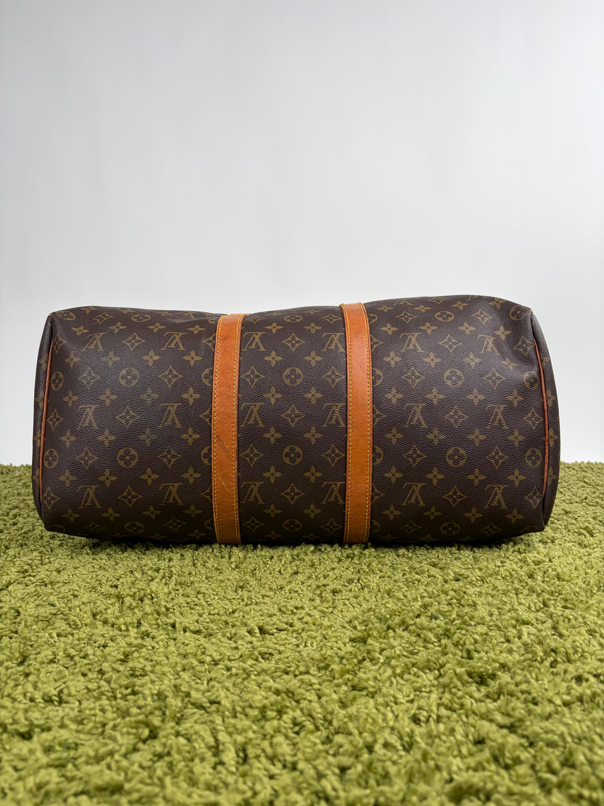 Borsone da viaggio Keepal Louis Vuitton Marrone
