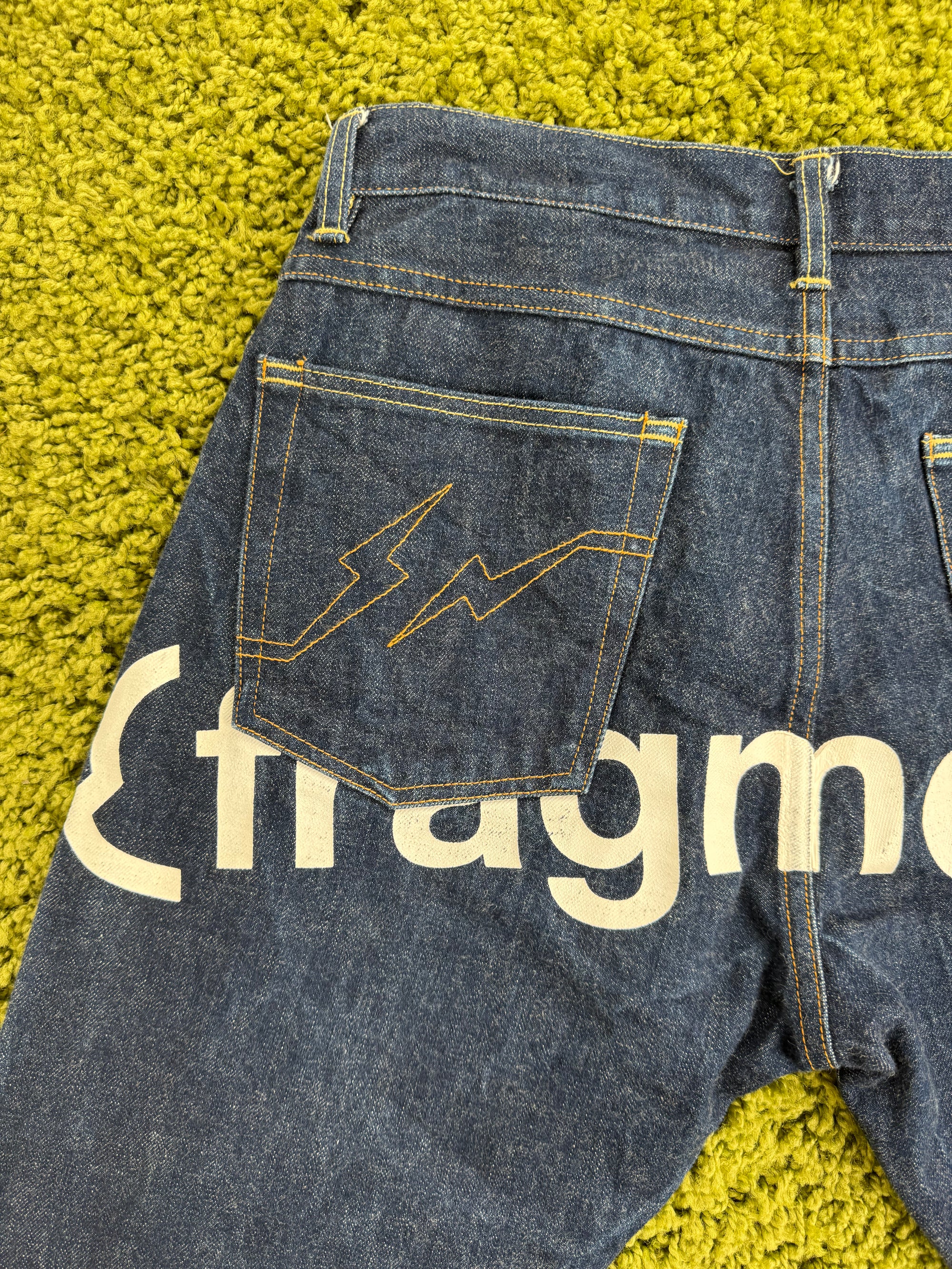 Jeans Moncler Genius X Fragment Design blu 46