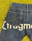 Jeans Moncler Genius X Fragment Design blu 46