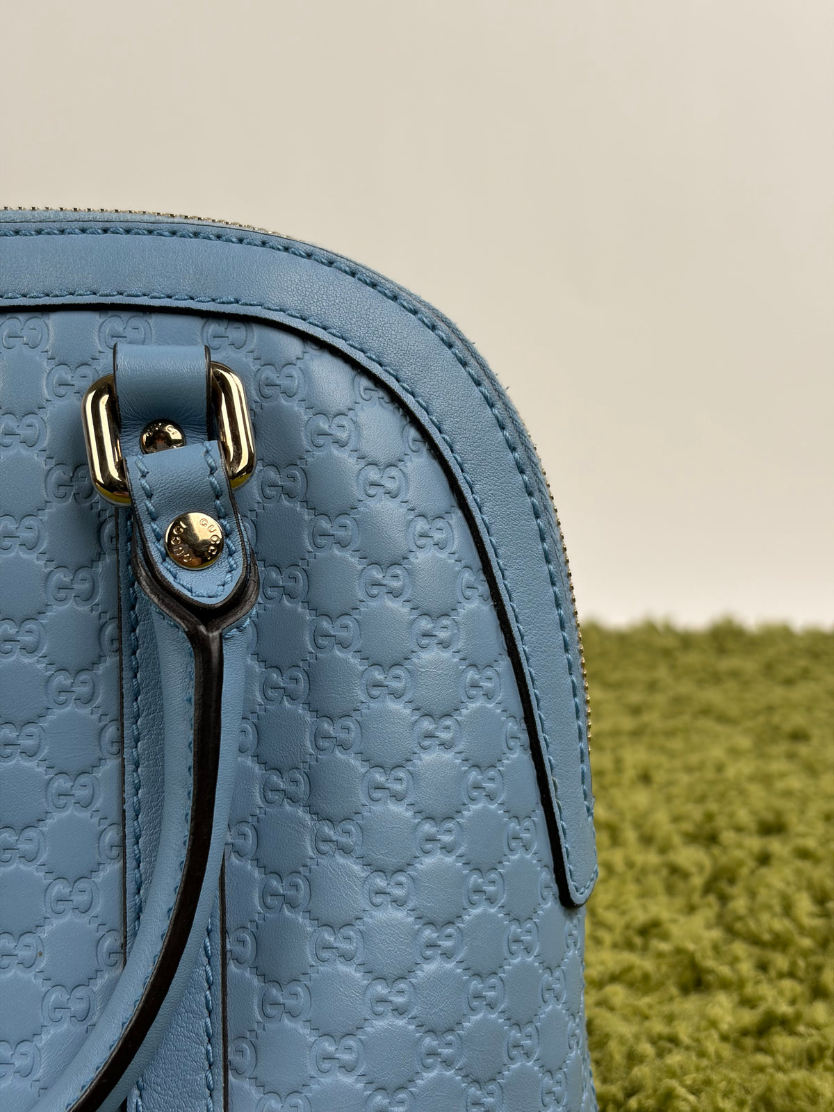 Borsa Dome Gucci Azzurra