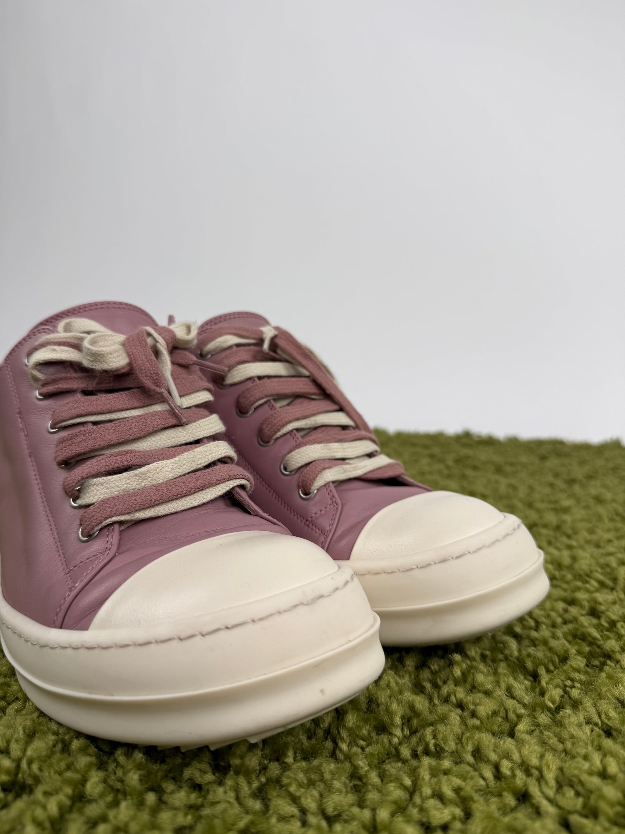 Rick Owens Low Sneaker in pelle 37
