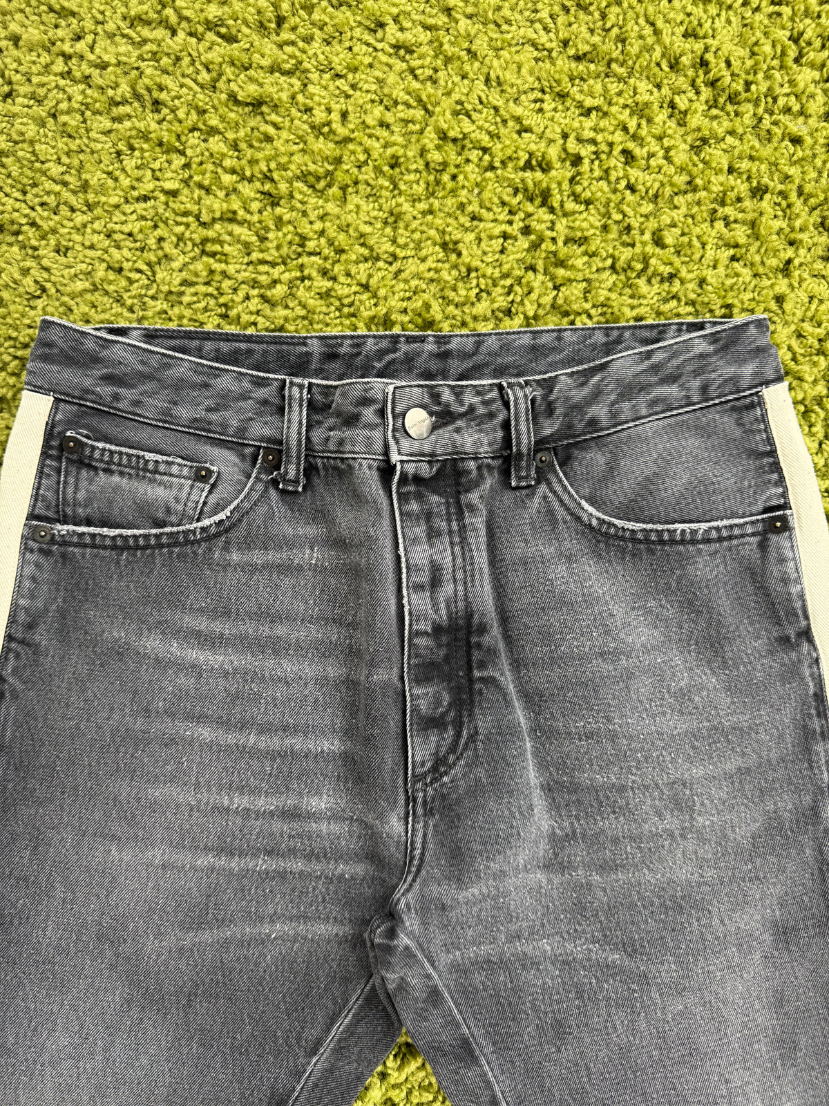Completo Palm Angels In Denim Nero Giacca S Jeans M