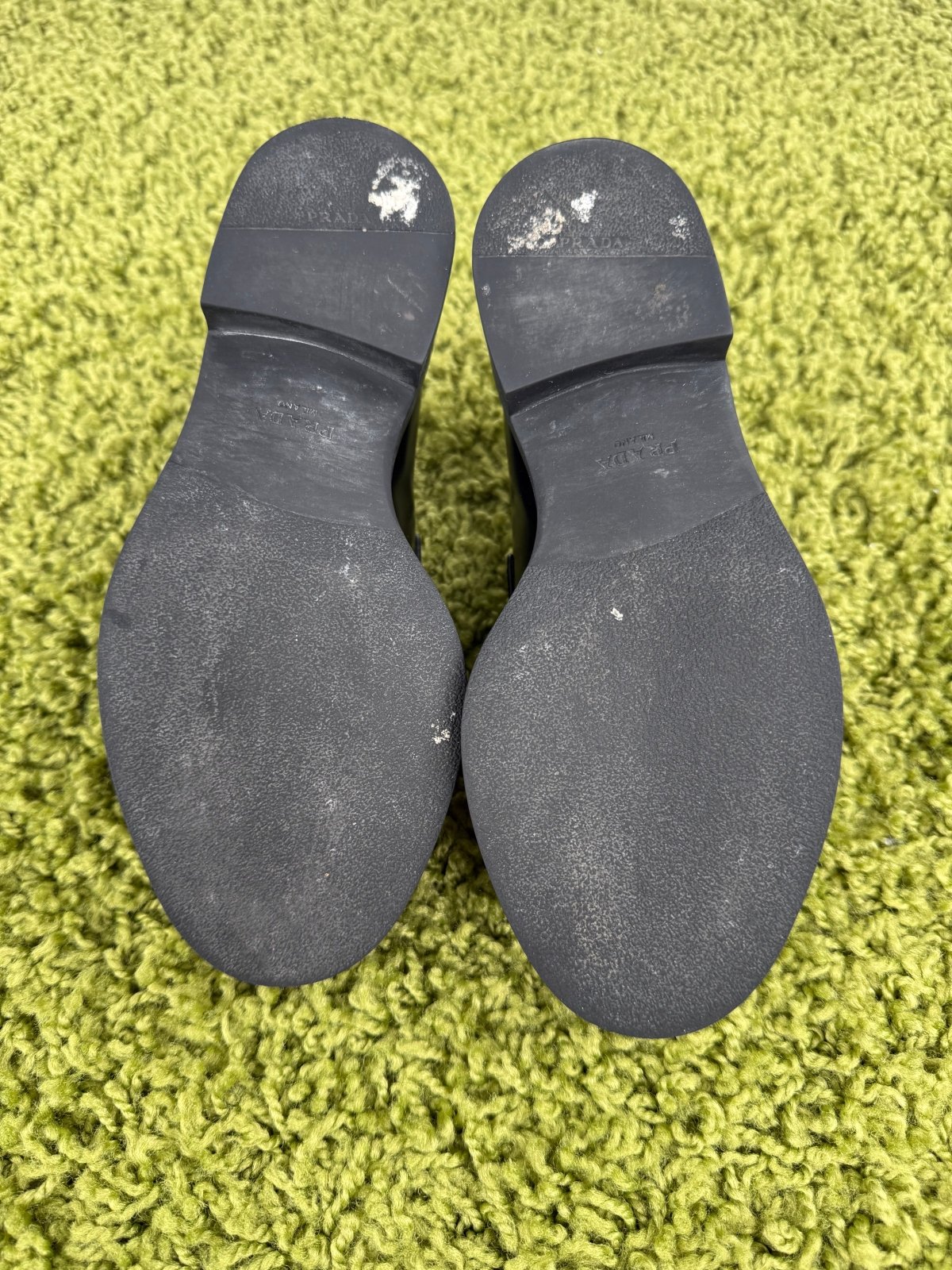 Mocassino Prada Chocolate Nero 35 - Second Hand Di Fiore