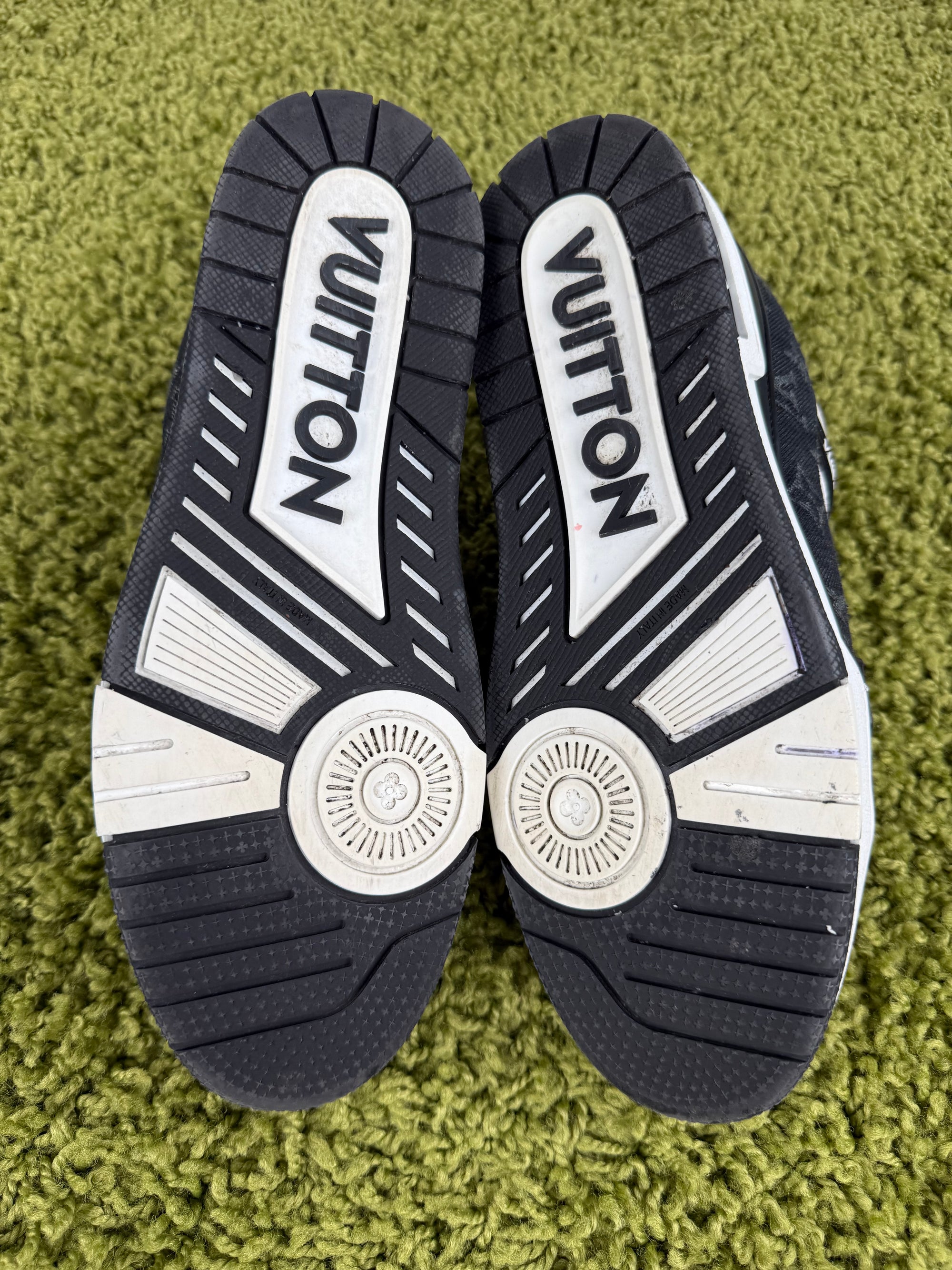 Louis Vuitton Trainer In Denim Nero 8