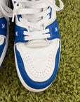 Louis vuitton trainer size 7=41 calza 42 blu e bianche