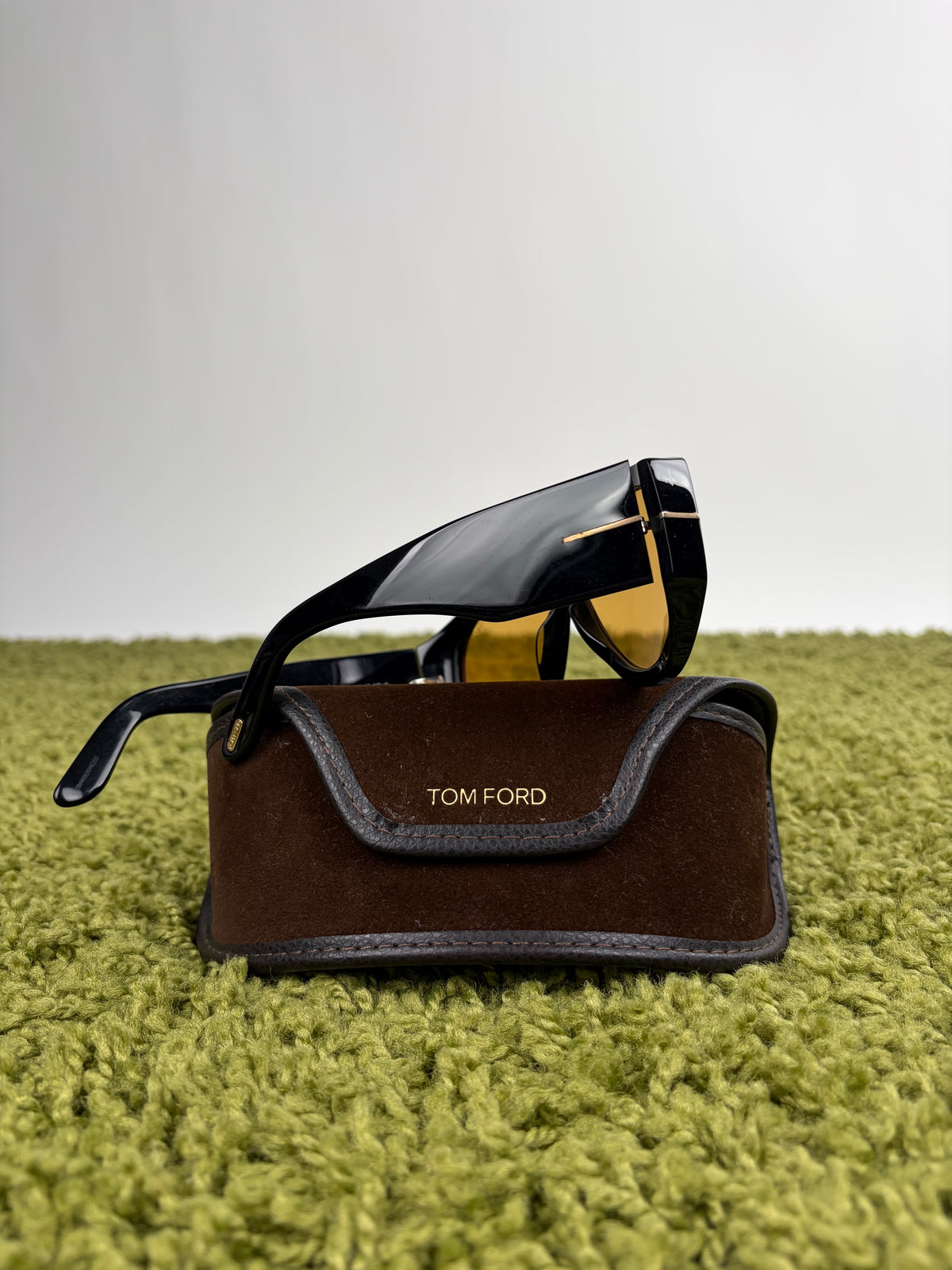 Occhiali da sole TOM FORD  Neri con lenti Gialle