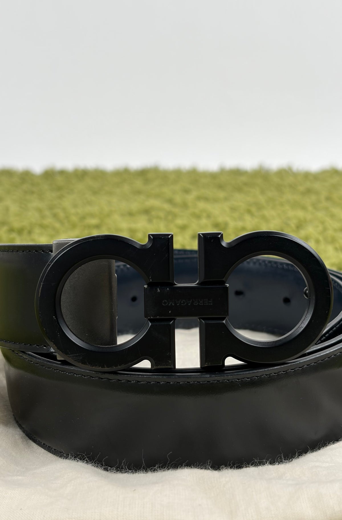 Cintura Ferragamo 123cm Nera
