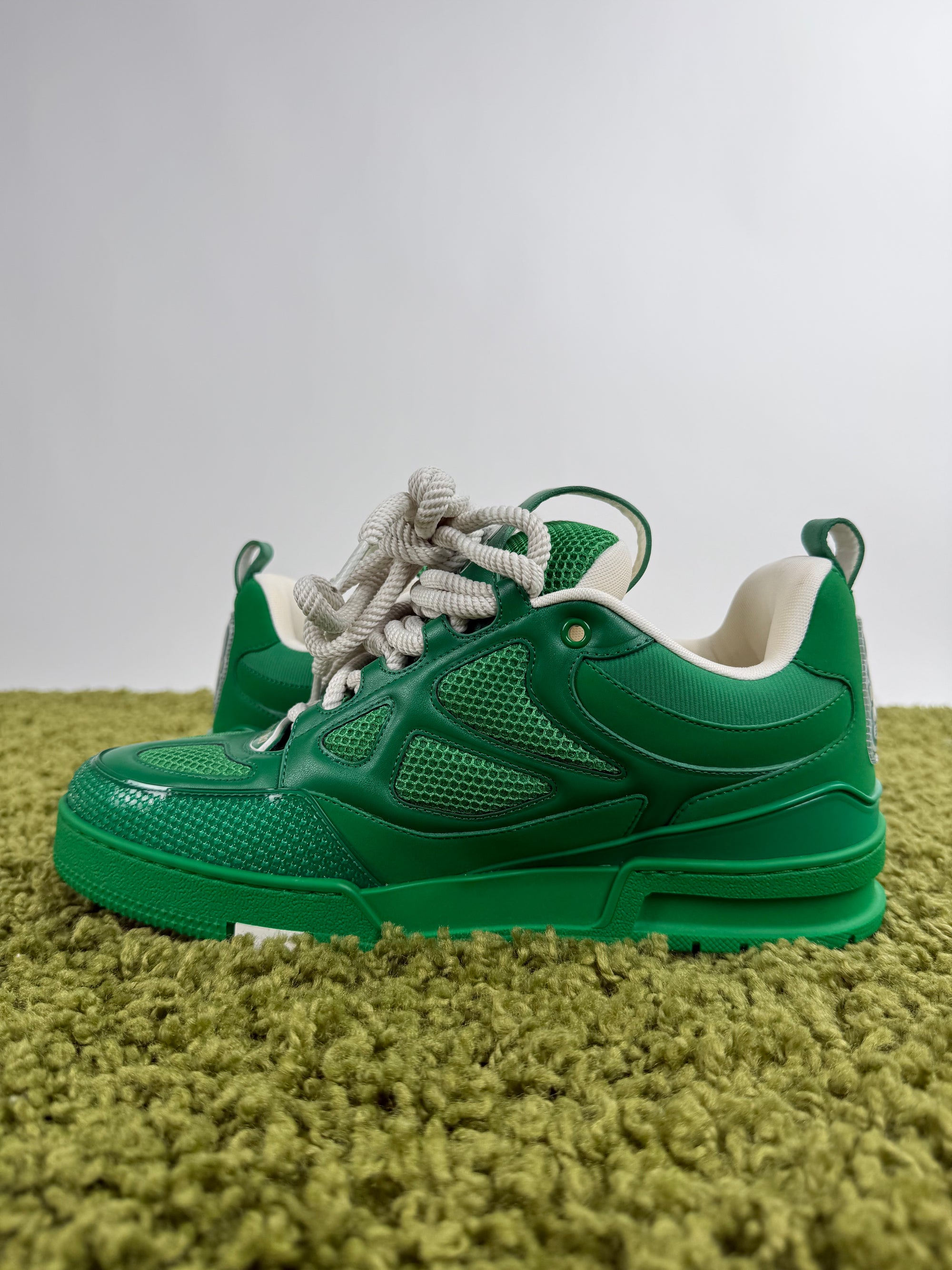 Louis Vuitton Skate Verde 9