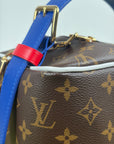 Beauty Case Louis Vuitton X NBA Marrone