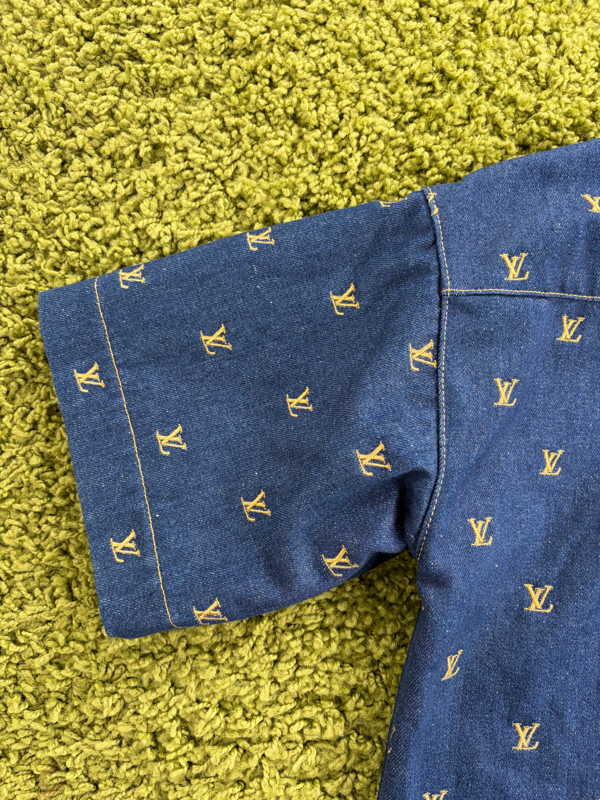 Camicia Louis Vuitton In Denim Blu S