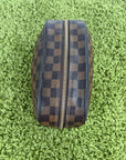 Beauty Case Louis Vuitton in tela Damier Marrone